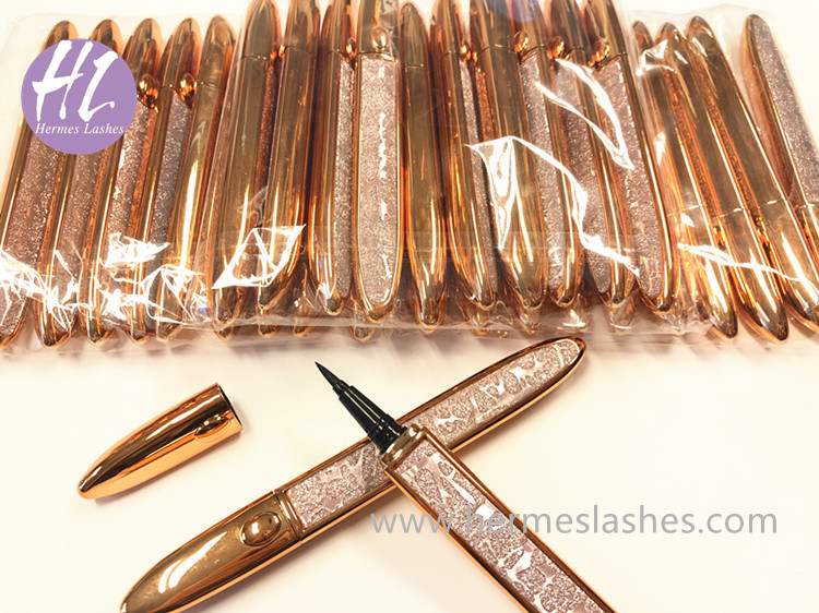 New Hermes Lash Glue Eyeliner Pen Lashes Adhesive / EyelinerInOne
